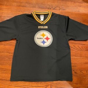 Steelers V-neck jersey T-shirt